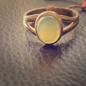 Beautiful ANTIC Opal Ring! STERLING SILVER! NICE!